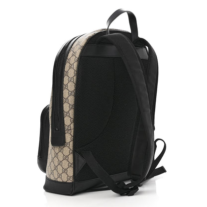 Gucci GG Supreme Monogram Medium Backpack Black 3 of 10