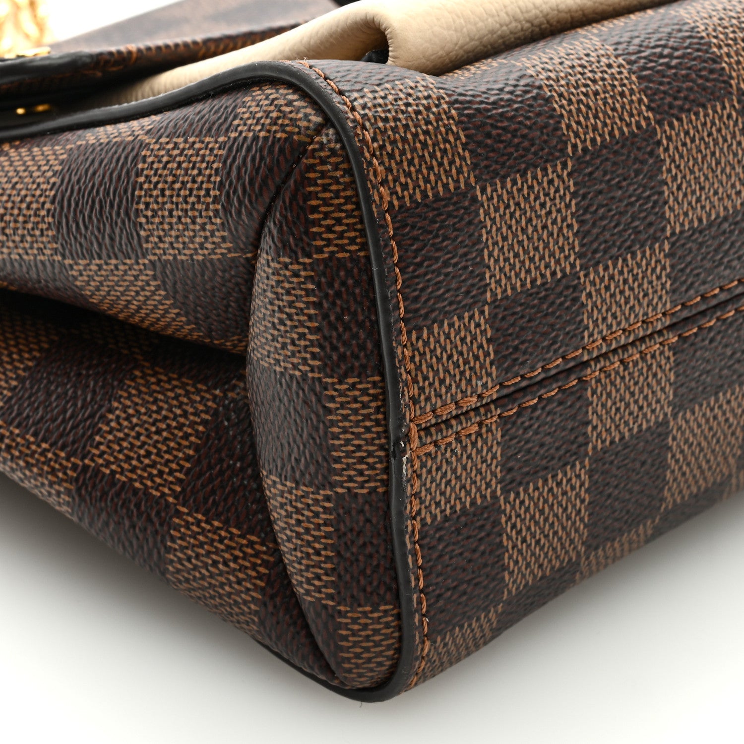 Louis Vuitton Damier Ebene Vavin PM Creme 7 of 8