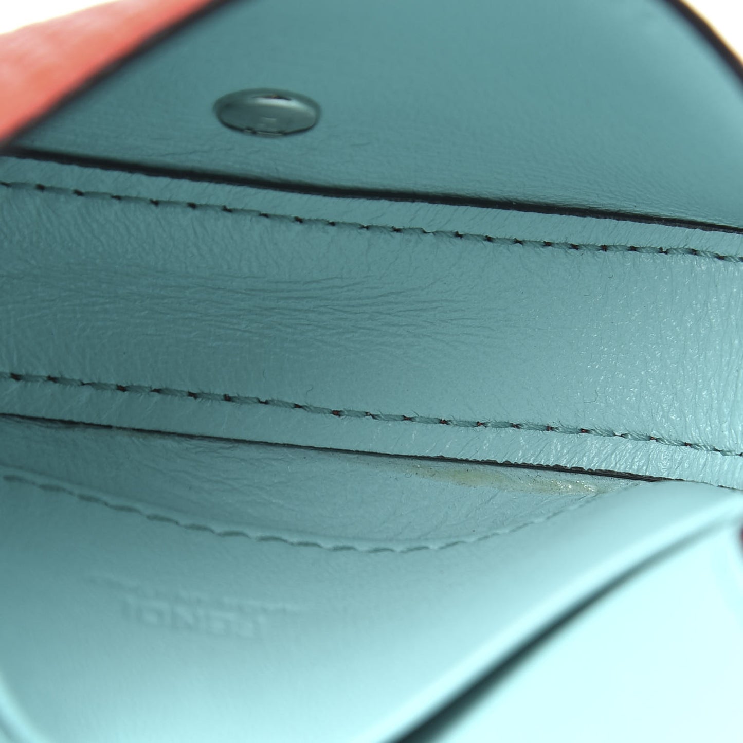 Cuoio Romano Micro Baguette Charm Papavero