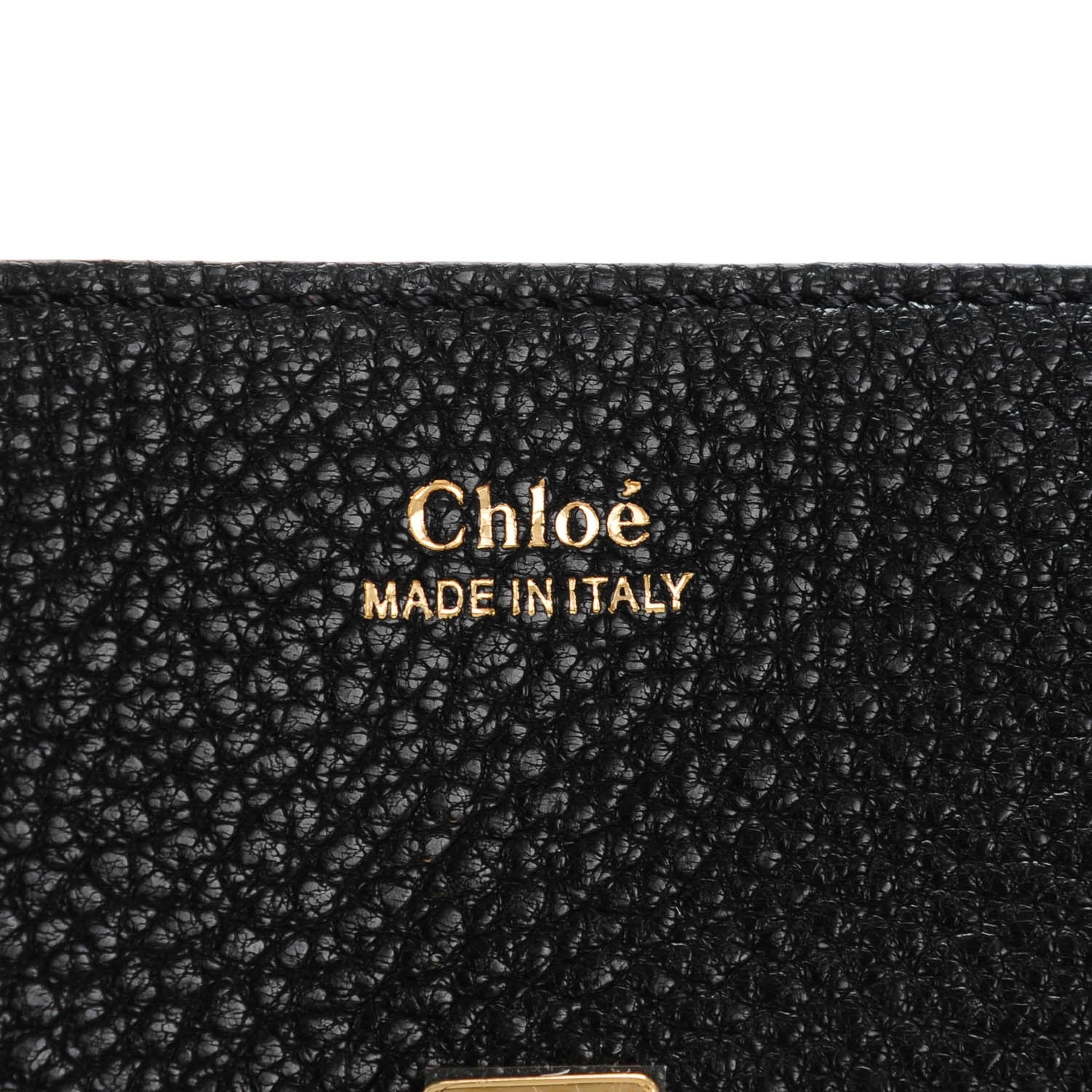 Chloe Grained Lambskin Nano Drew Shoulder Bag Black 6 of 7