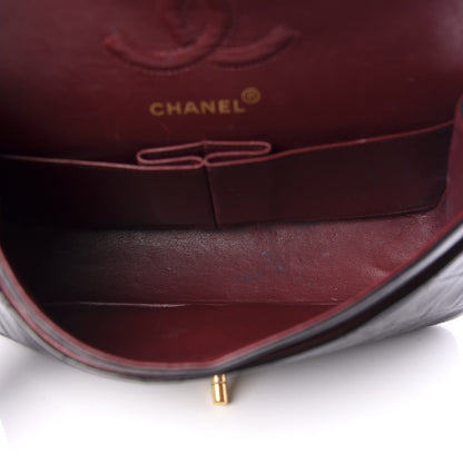Chanel Lambskin Quilted Small Double Flap Black 6 of 12