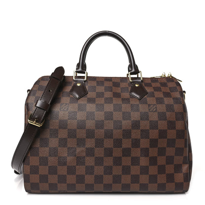 Louis Vuitton Damier Ebene Speedy Bandouliere 30 1 of 9