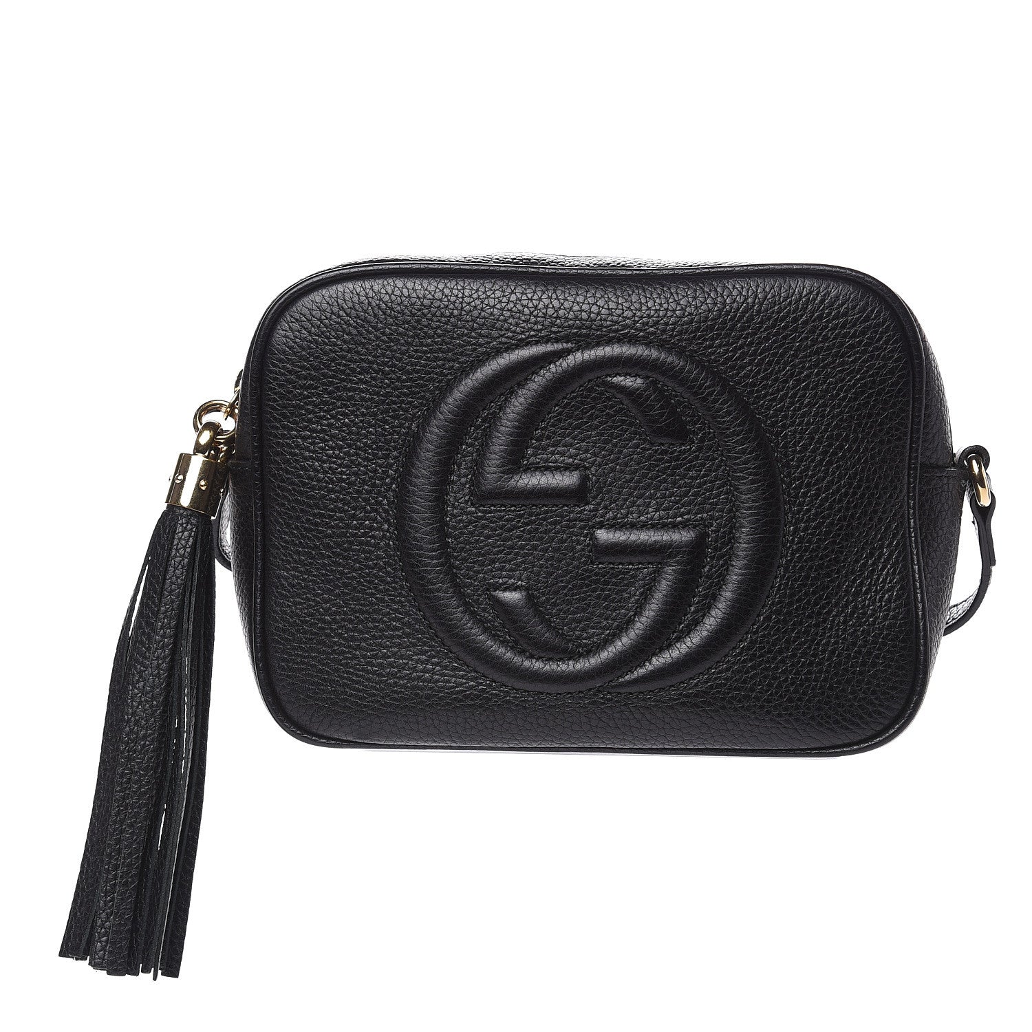 Gucci Pebbled Calfskin Small Soho Disco Bag Black 1 of 10