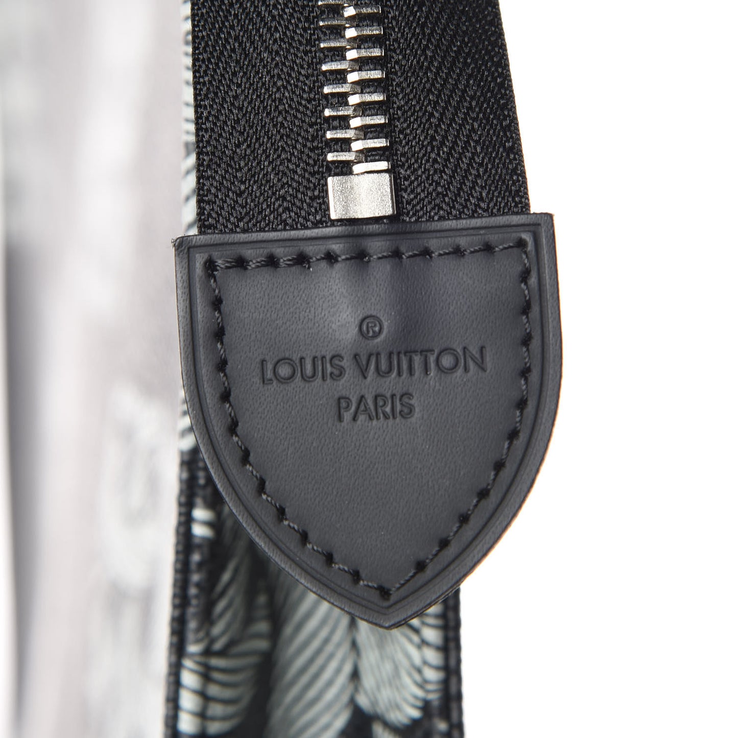 Damier Graphite Rope Pochette Voyage White