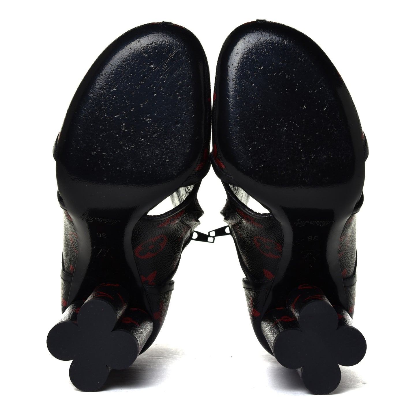 Monogram Infrarouge Logomania Ankle Boots 36 Black