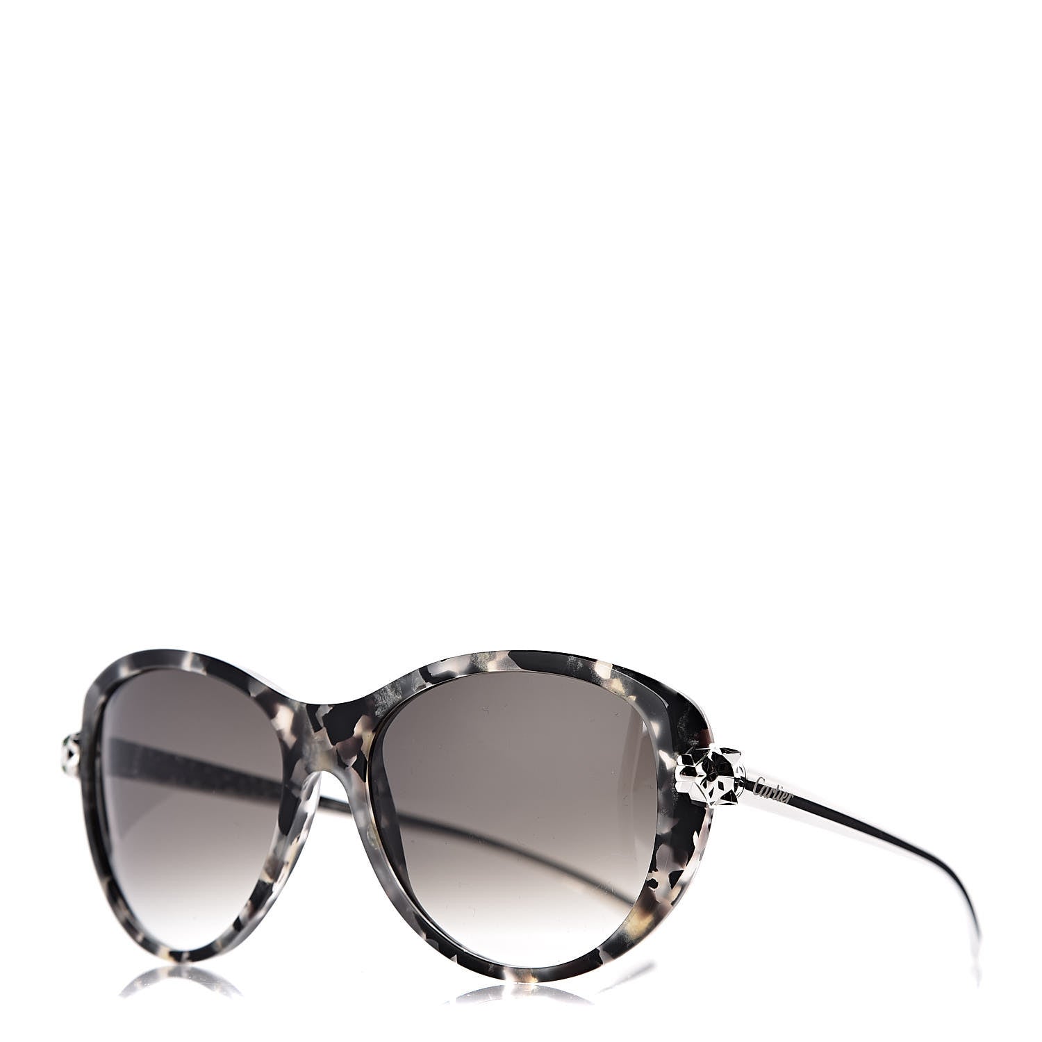 Cartier Panthere Wild De Sunglasses Tortoise 1 of 8