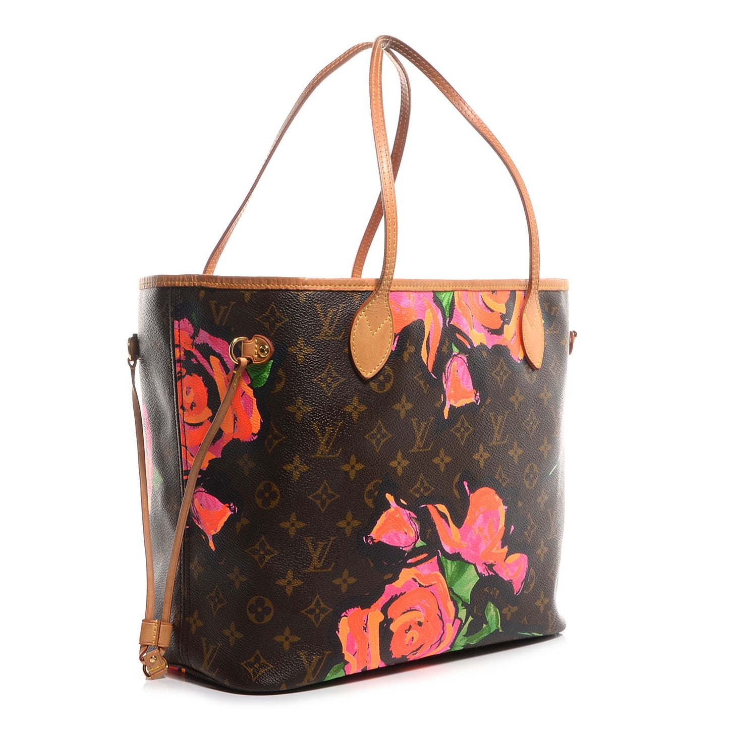 Monogram Roses Neverfull MM