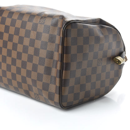 Louis Vuitton Damier Ebene Speedy 30 7 of 10