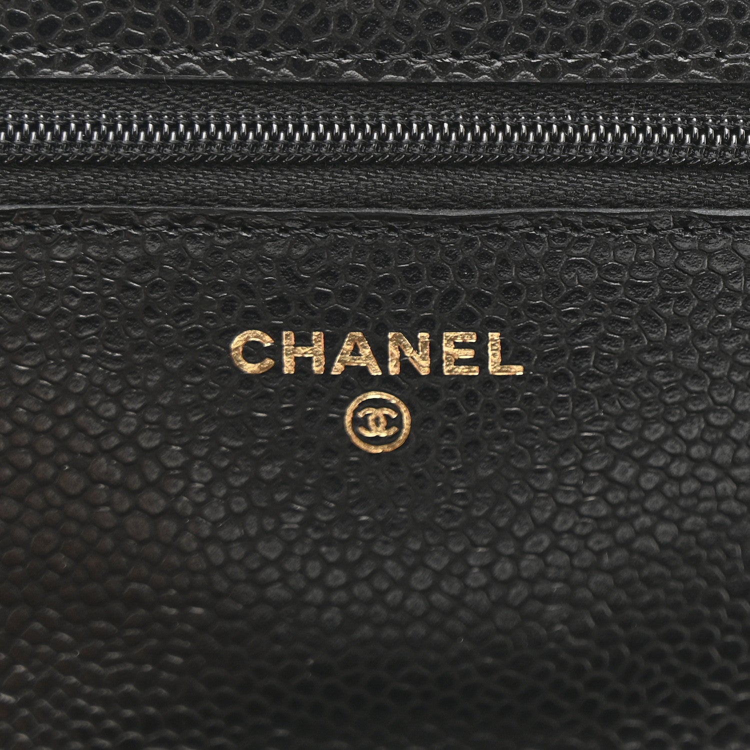 Chanel Caviar Quilted Wallet On Chain WOC Black 13 of 14