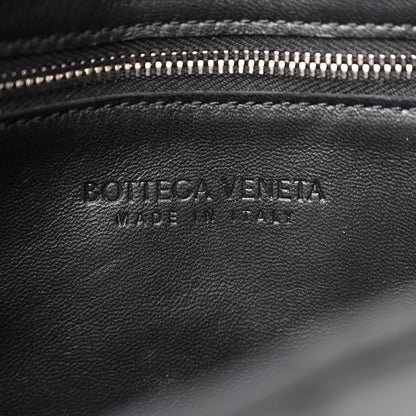 Bottega Veneta Lambskin Maxi Intrecciato Cassette Crossbody Bag Black 6 of 10