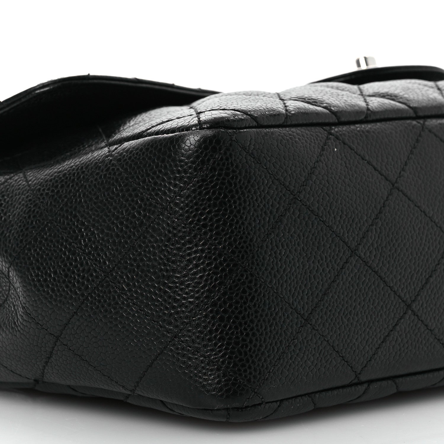 Chanel Caviar Quilted Jumbo Double Flap Black 11 of 16