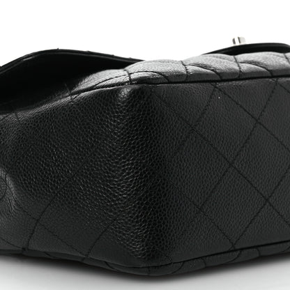 Chanel Caviar Quilted Jumbo Double Flap Black 11 of 16