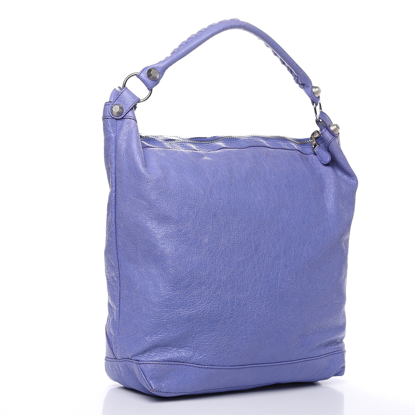 Agneau Giant 12 Silver Hardware Day Hobo Mauve Light Mauve