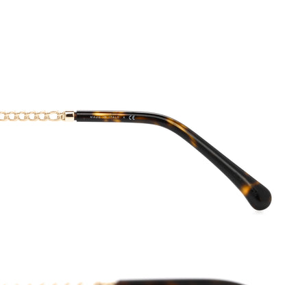 Chanel Metal Round Removable Pearl Chain Eyeglasses 2184 Gold 6 of 7