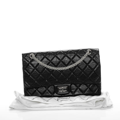 Chanel Aged Calfskin Quilted Mobile Art 2.55 Reissue 227 Flap Black 9 of 9