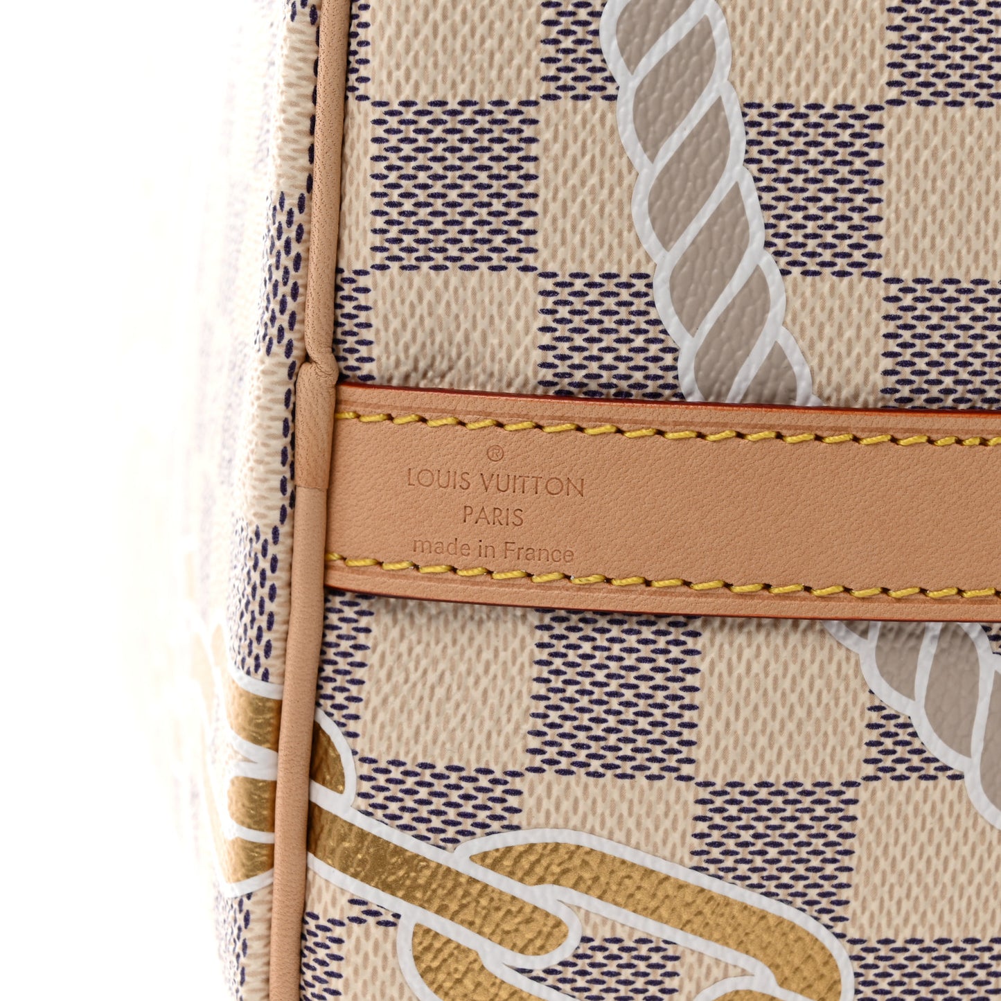 Damier Azur Nautical Speedy Bandouliere 25