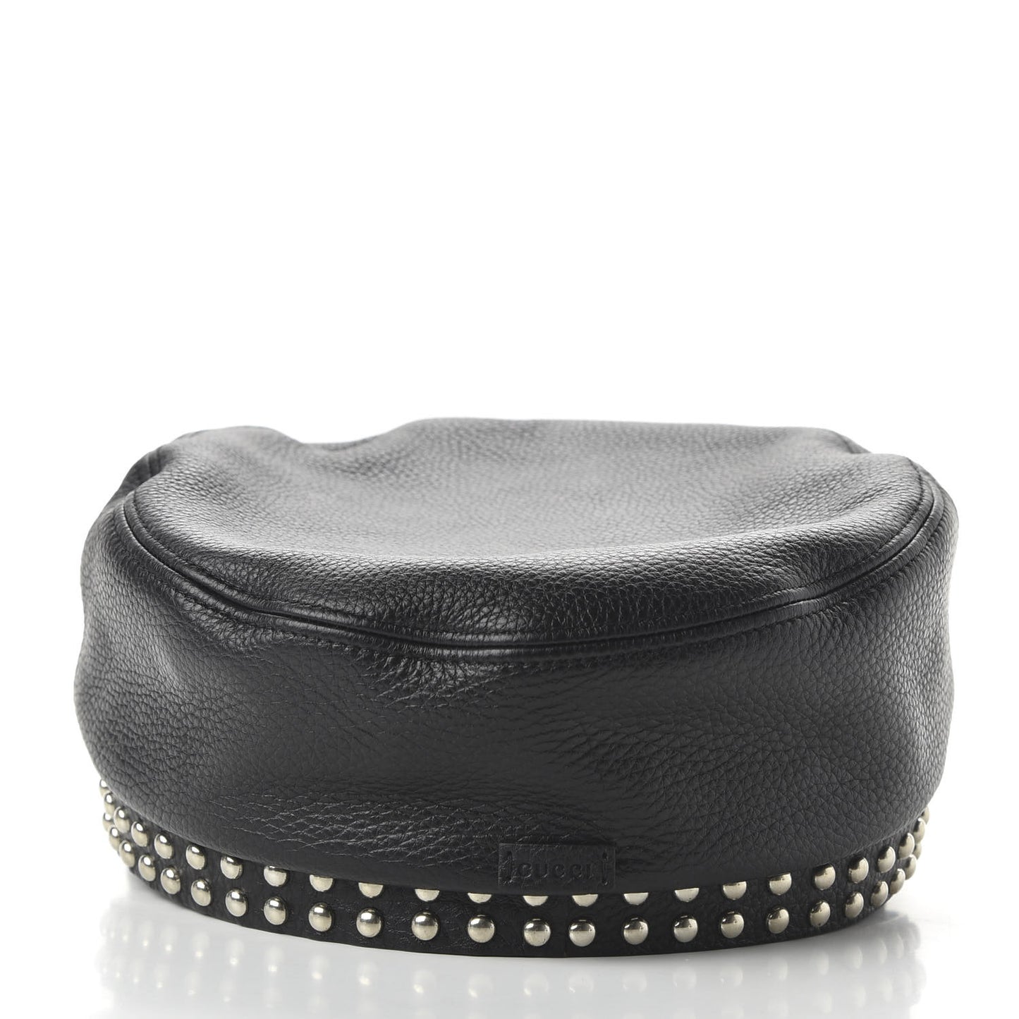 Calfskin Studded Cellarius Hat XL Black
