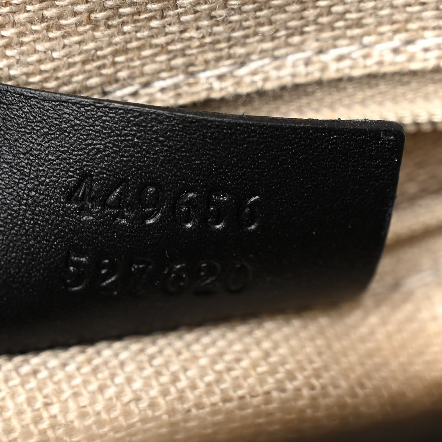 Soft Microguccissima Small Zippered Satchel Black