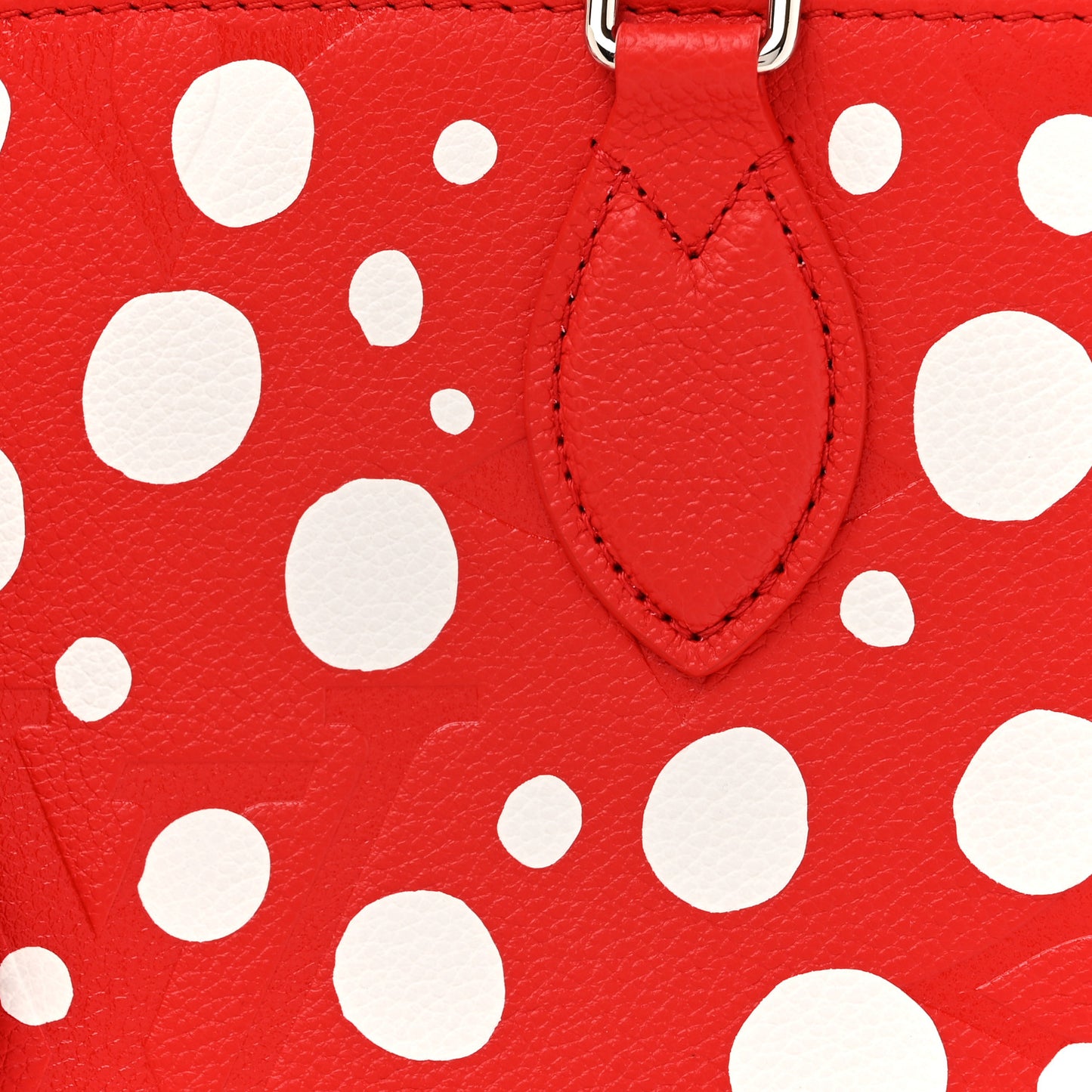 LV X YK Empreinte Infinity Dots Onthego PM Rogue White