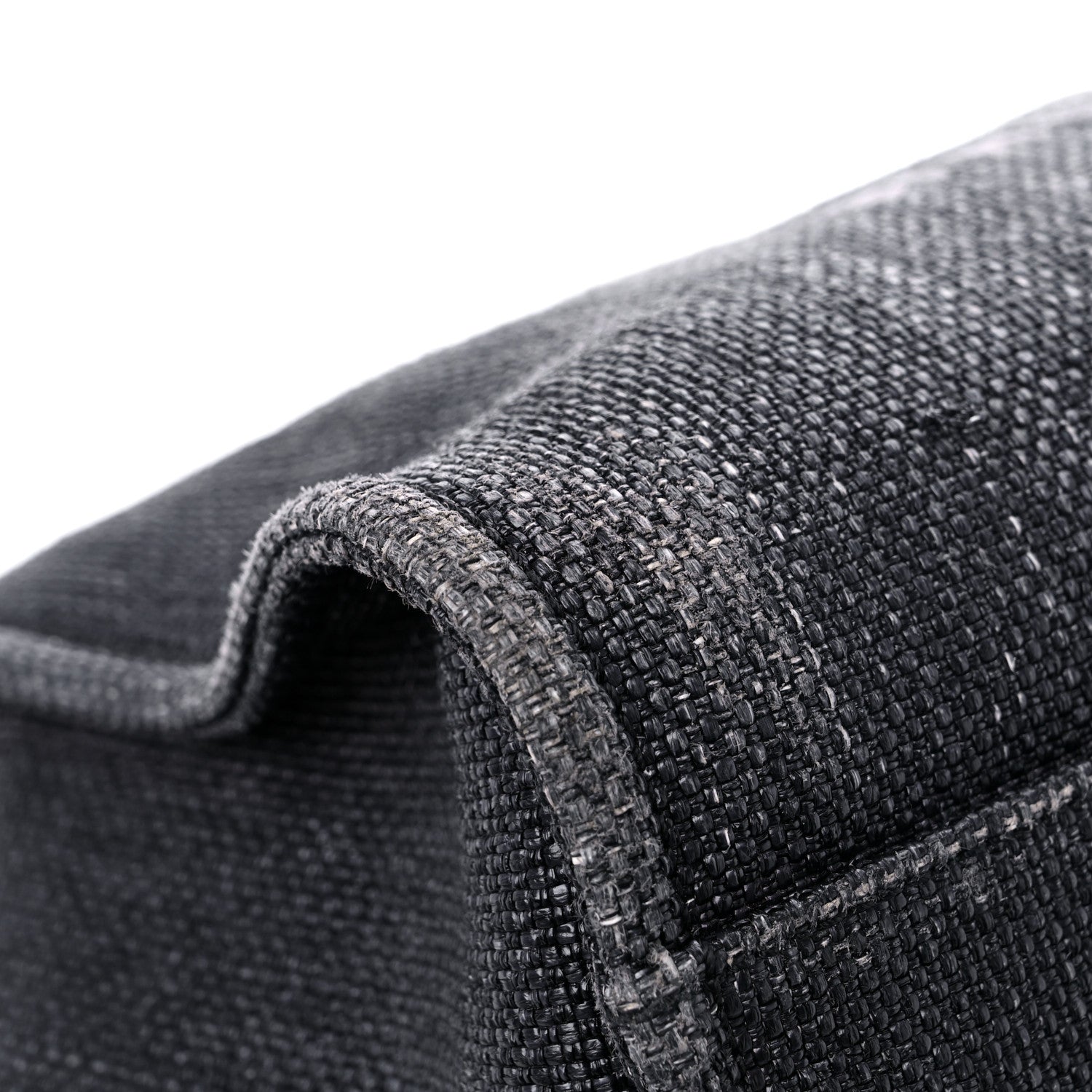 Chanel Woven Straw Raffia Large Deauville Tote Black 8 of 24