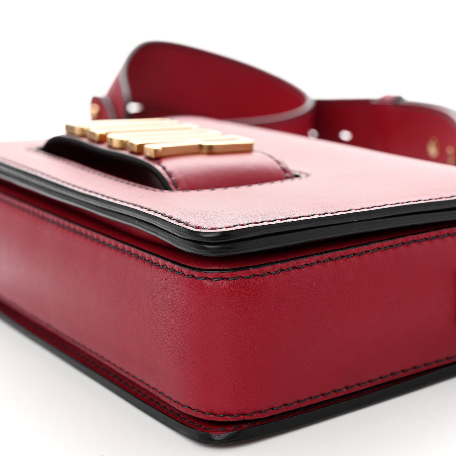 Christian Dior Smooth Calfskin Dio(r)evolution Flap Bag Red 11 of 11
