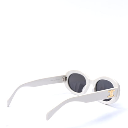 Celine Acetate Triomphe 01 Sunglasses CL 40194U White 4 of 7