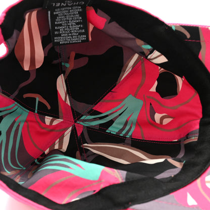 Chanel Cotton CC Cap Hat Fuchsia 7 of 9