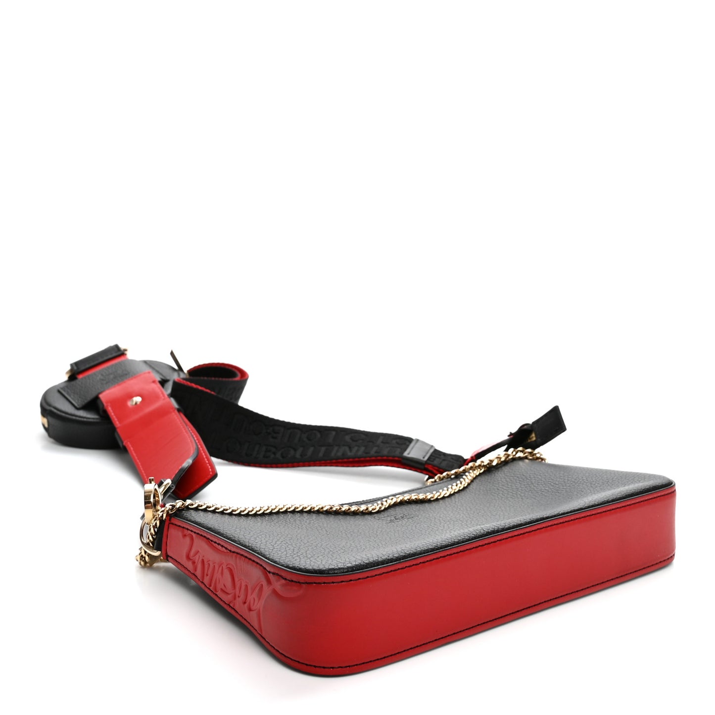 Toile Monogram Loubila Chain Hybrid Crossbody Black Black