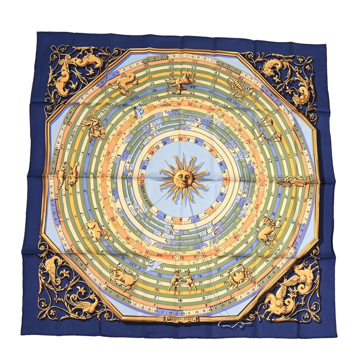 Silk Dies Et Hore Scarf 90