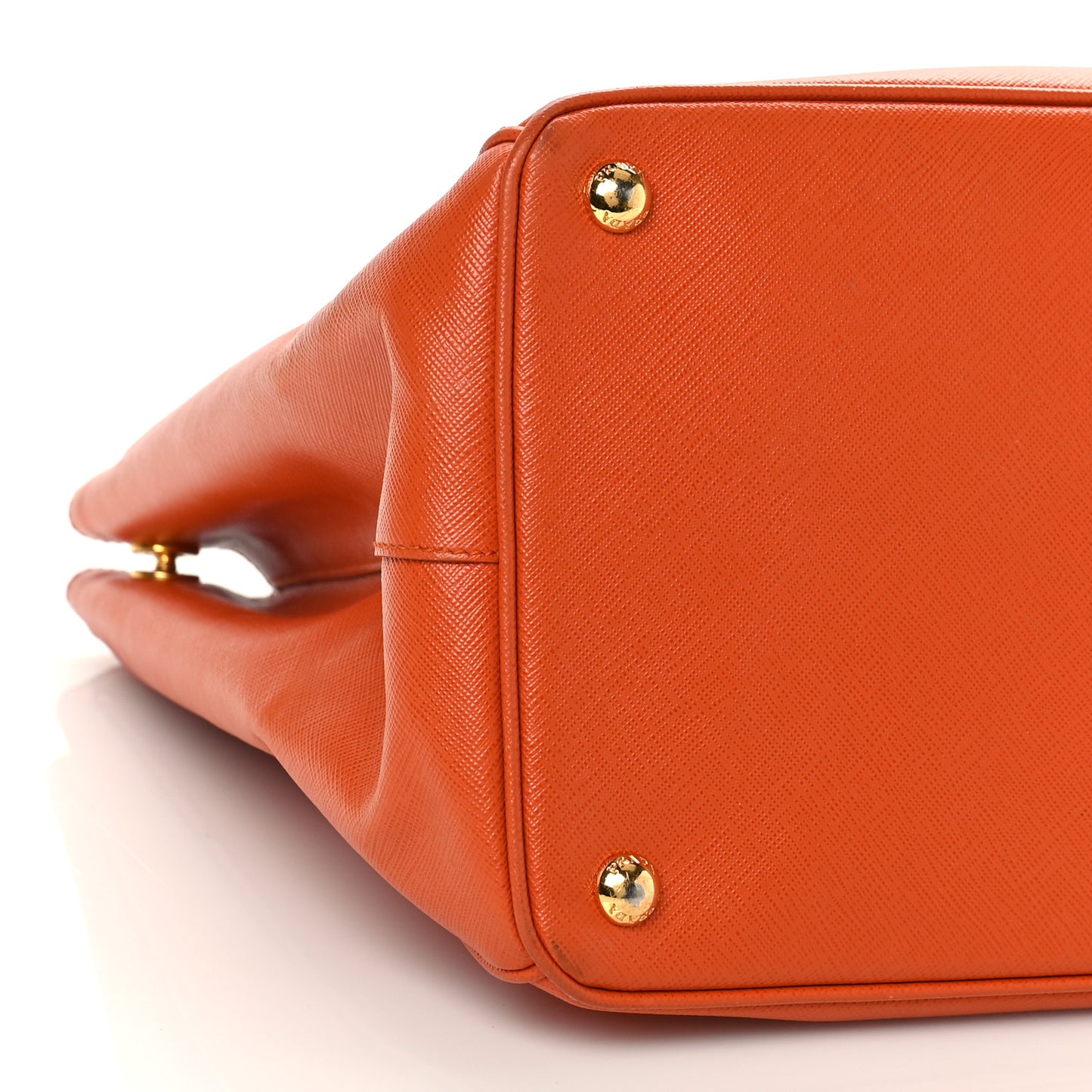 Saffiano Lux Large Tote Papaya