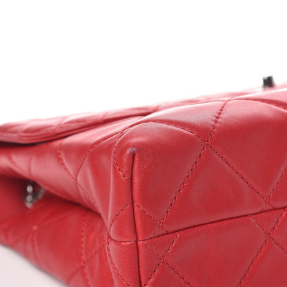Chanel Calfskin Quilted In The Business Flap Red 8 of 13