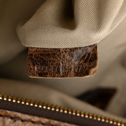Givenchy Crackled Calfskin Medium Nightingale Light Brown 6 of 11