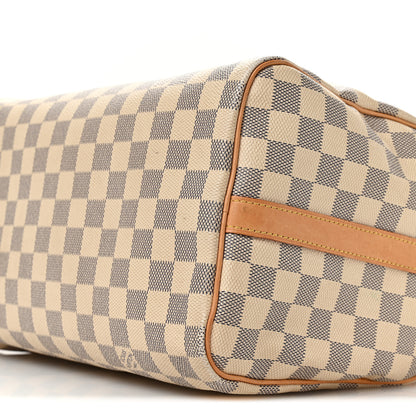 Louis Vuitton Damier Azur Speedy Bandouliere 30 10 of 11