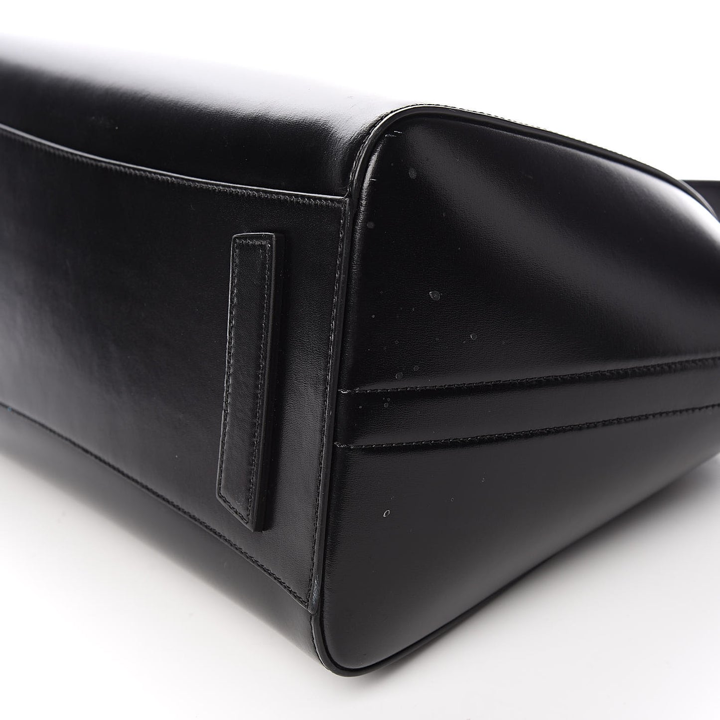 Shiny Lord Calfskin Medium Antigona Black