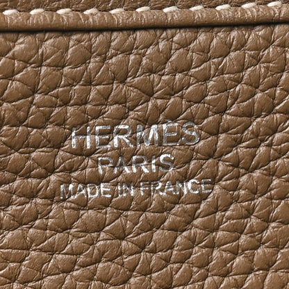 Hermes Taurillon Clemence Evelyne III PM Etoupe 6 of 10