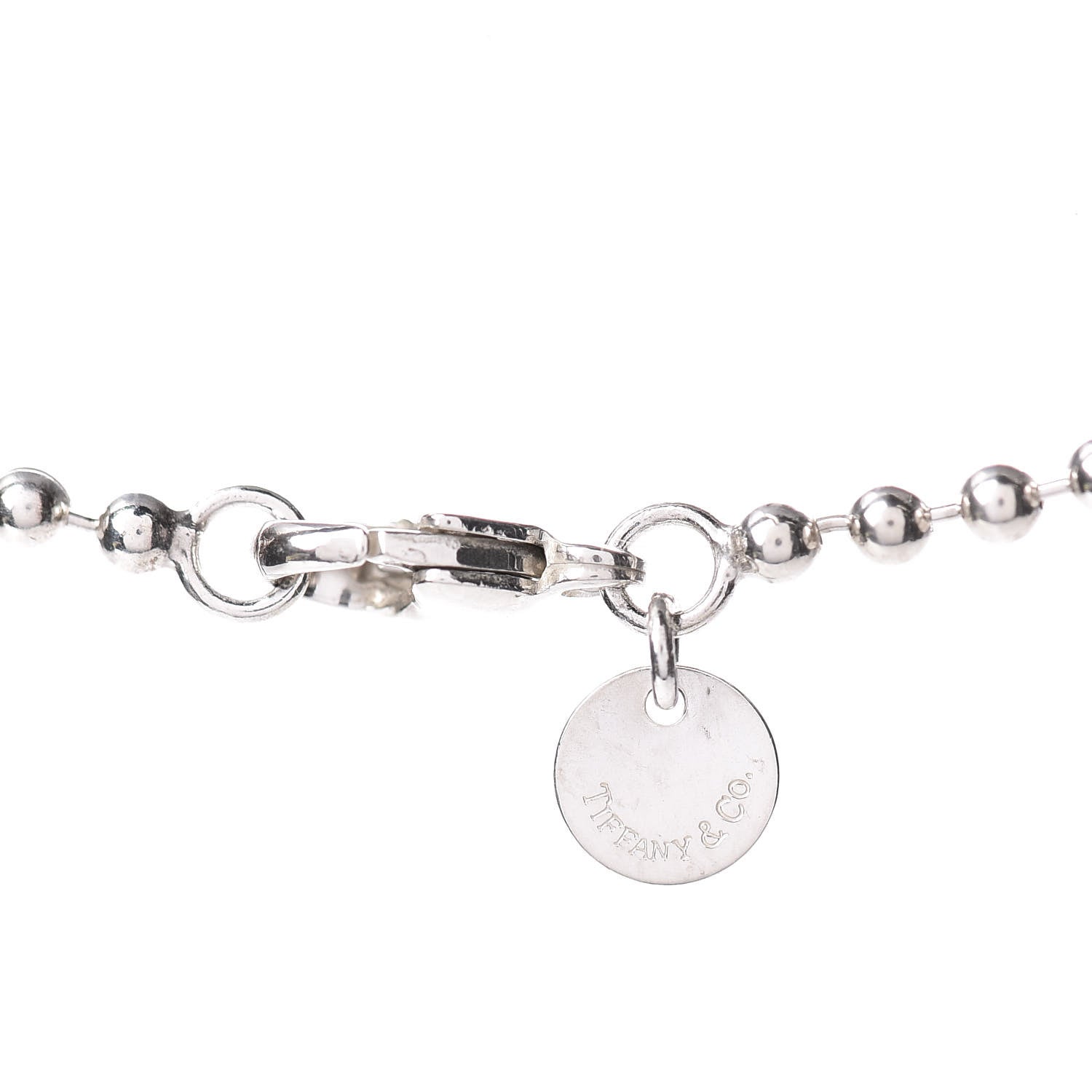 Tiffany Sterling Silver Long Return to Tiffany Heart Pendant Necklace 6 of 6