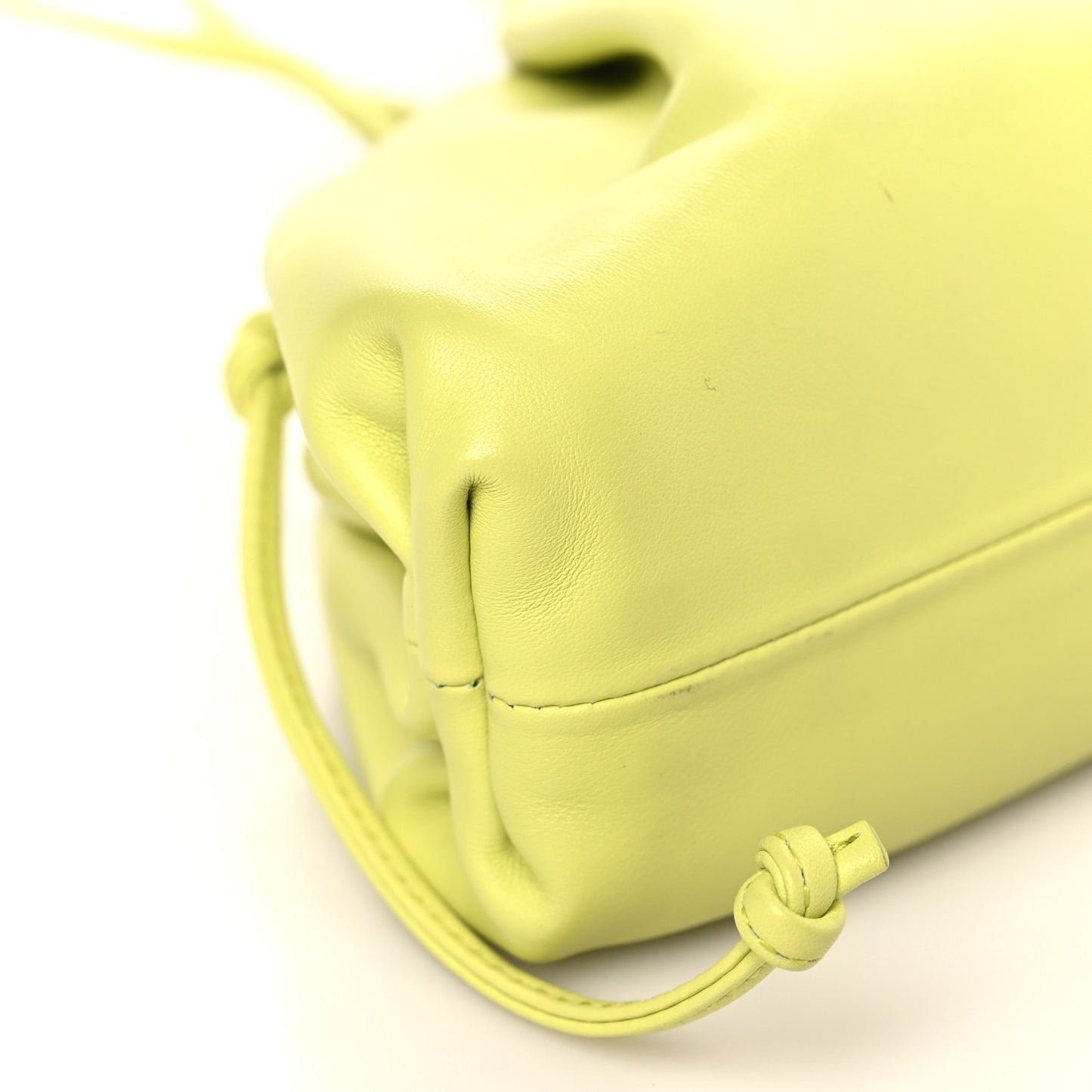 Butter Calfskin The Mini Pouch Seagrass