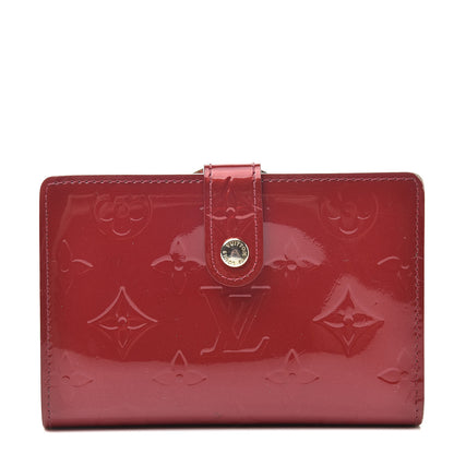 Louis Vuitton Vernis French Purse Wallet Pomme d'Amour 1 of 14