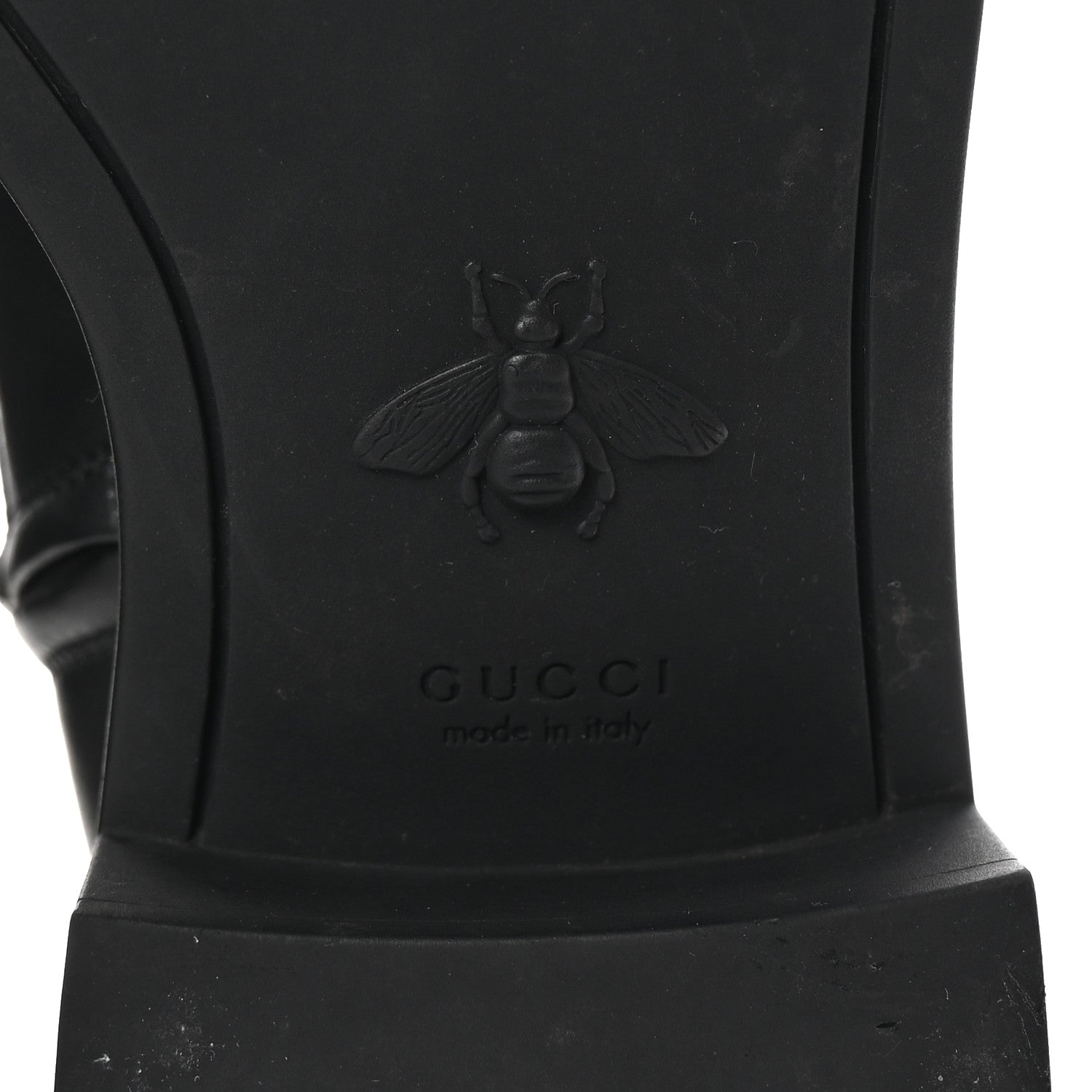 Gucci Flores Calfskin Nappa Matelasse GG 40mm Ankle Boots 37.5 Black 7 of 10