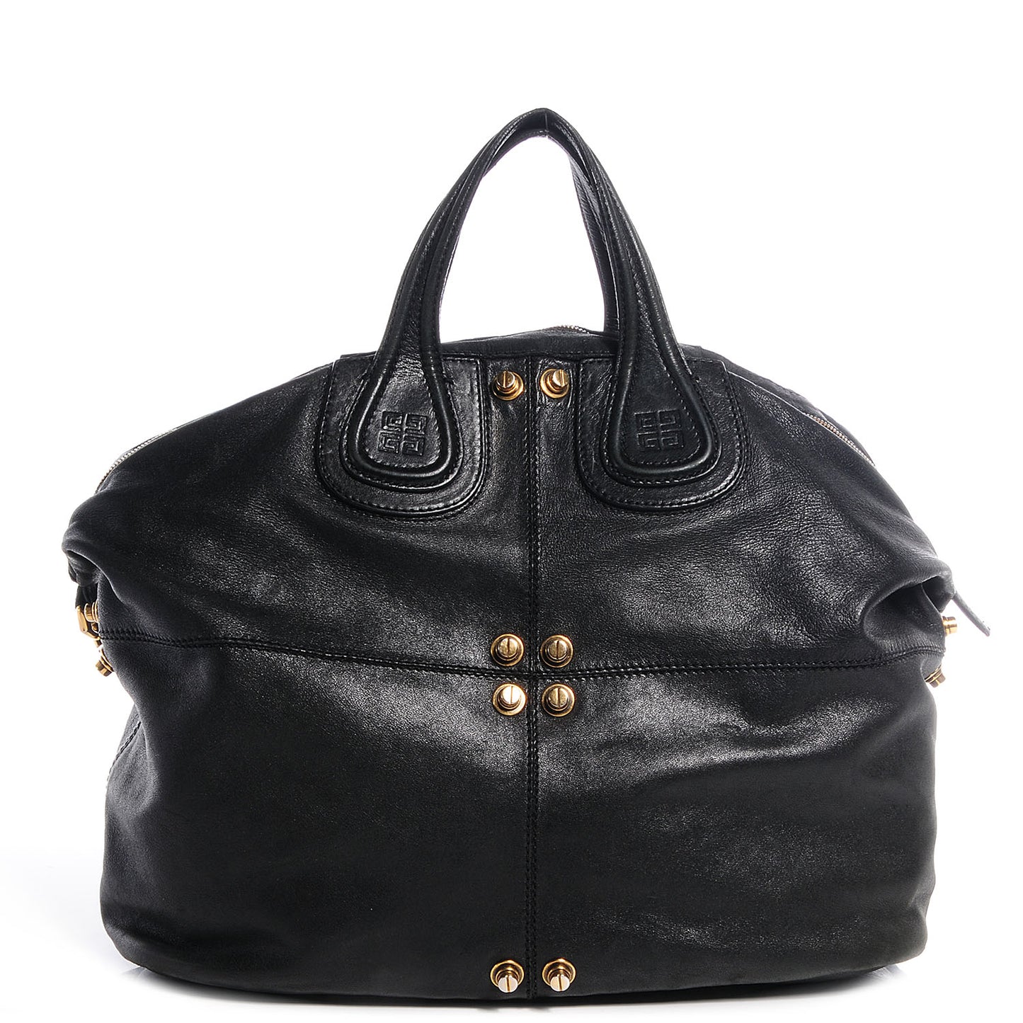 Leather Studded Large Nightingale Black