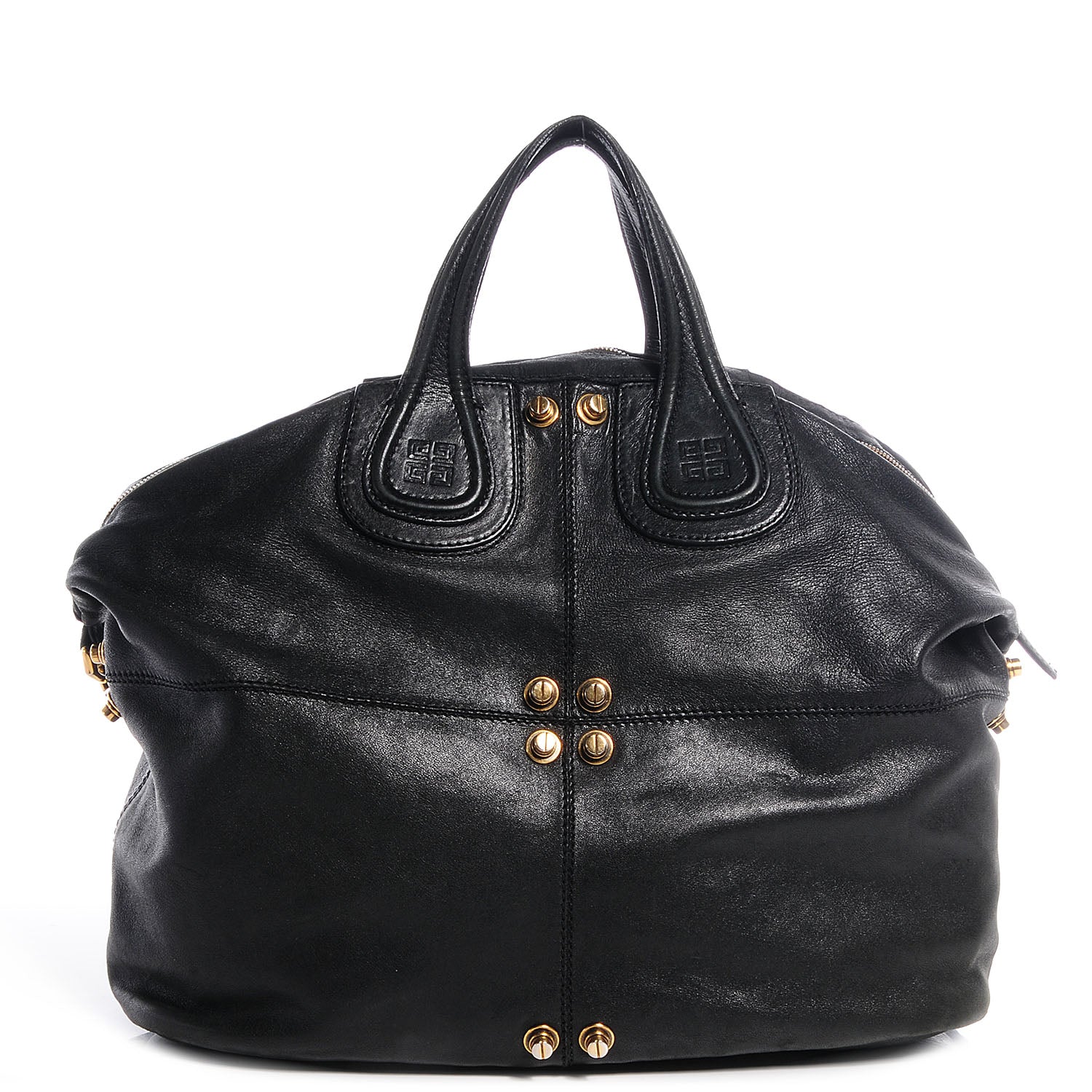 Givenchy Leather Studded Large Nightingale Black 1 of 7