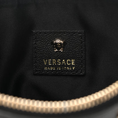 Versace Vitello Studded Medusa Head Pochette Black 6 of 7