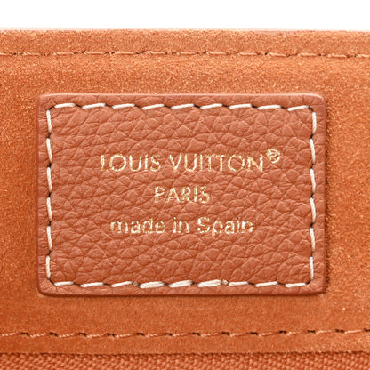 Louis Vuitton Grained Calfskin Low Key Messenger Cognac 7 of 10