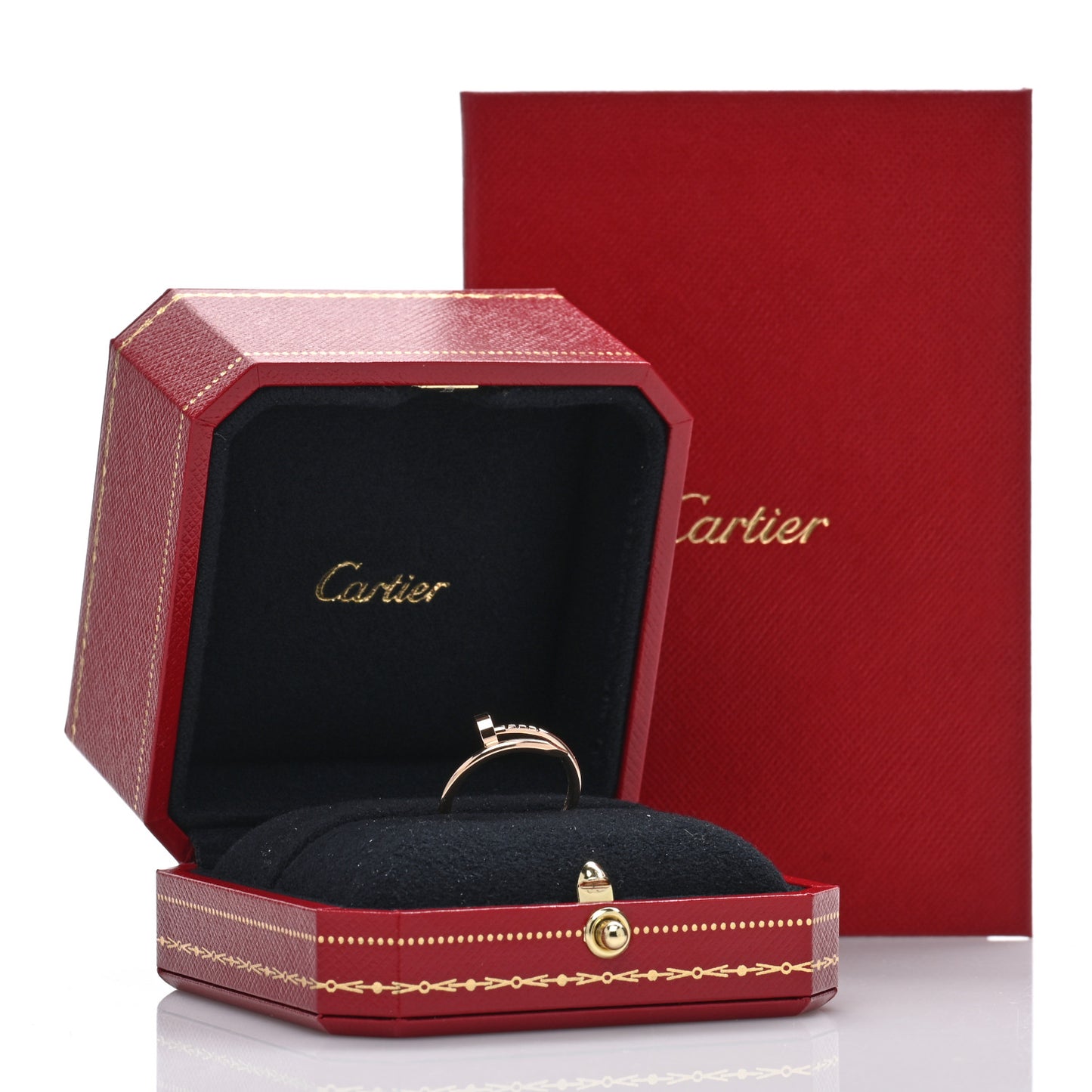 18K Pink Gold Small Juste Un Clou Ring 51 5.75