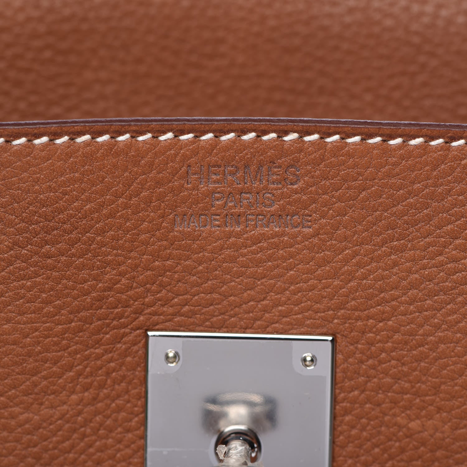 Hermes Natural Barenia Faubourg Birkin 35 Fauve 24 of 38