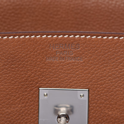Hermes Natural Barenia Faubourg Birkin 35 Fauve 24 of 38