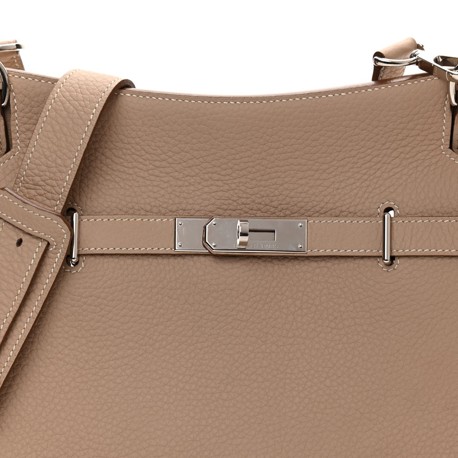 Hermes Taurillon Clemence Jypsiere 28 Argile 7 of 10