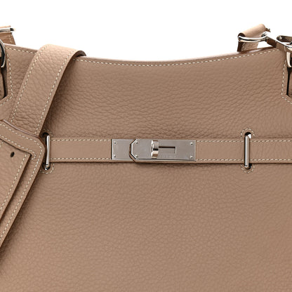 Hermes Taurillon Clemence Jypsiere 28 Argile 7 of 10