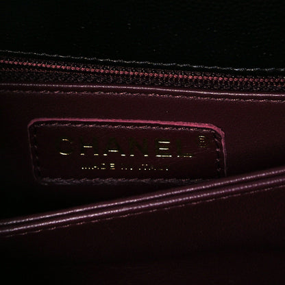 Chanel Caviar Quilted Mini Coco Handle Flap Black 6 of 9