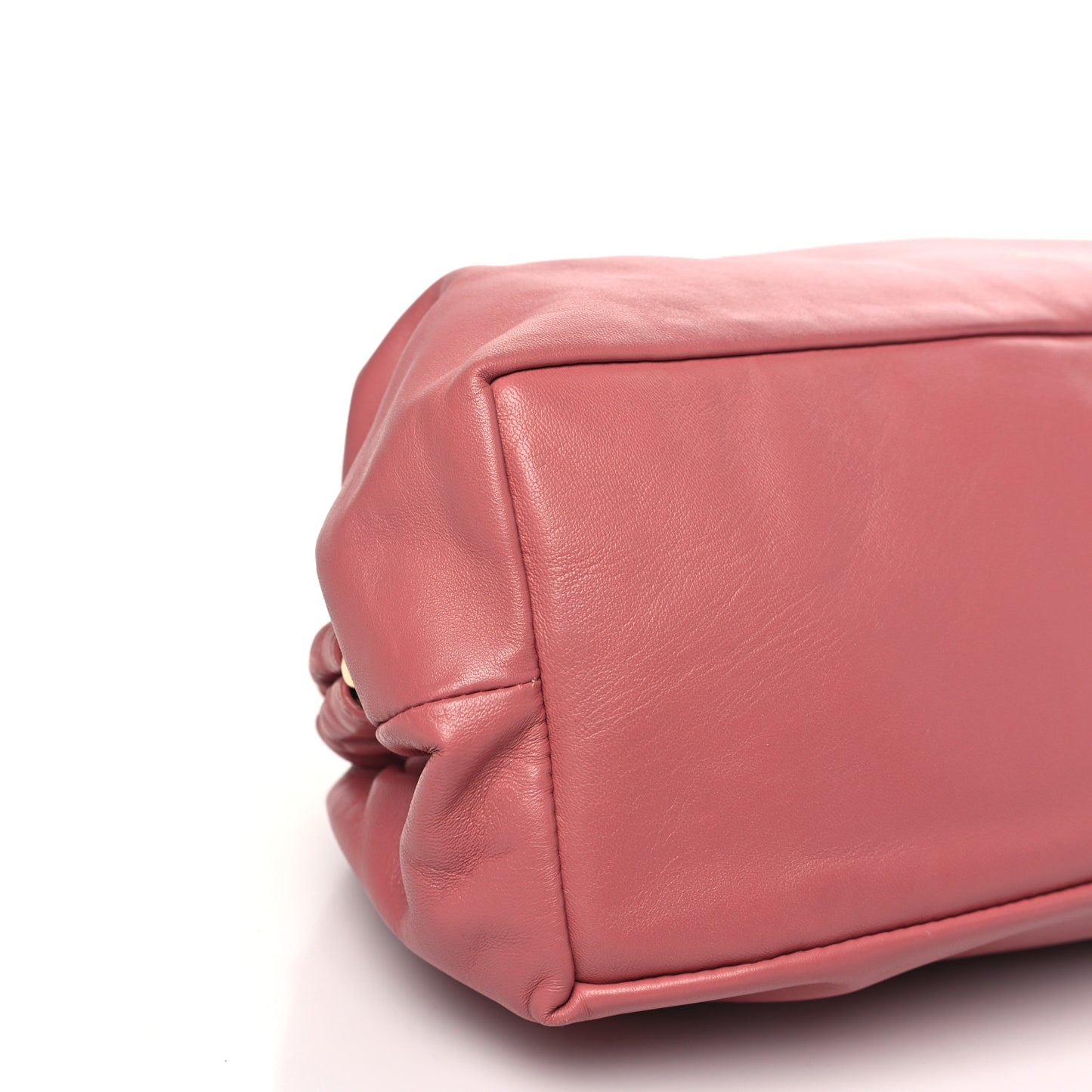 Lambskin Cloud Clutch Blush